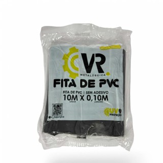10 Fita De Pvc Preta P/ Isolam. Refrigeração Uv 10m X 0,10m em Oferta na Shopee