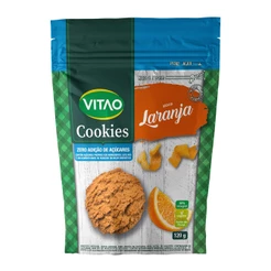 Cookies Laranja Integral Zero Açúcar Vitao 120 g - Vegano