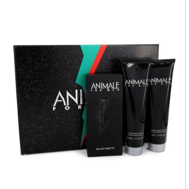 KIT ANIMALE MAS 100ML+AFTER SHAVE+GEL DE BANHO-ORIGINAL