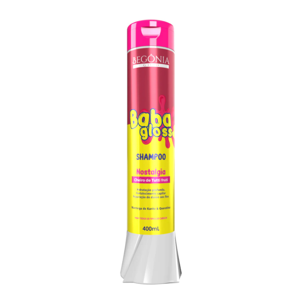 Shampoo Baba Gloss Begônia Gold 400ml