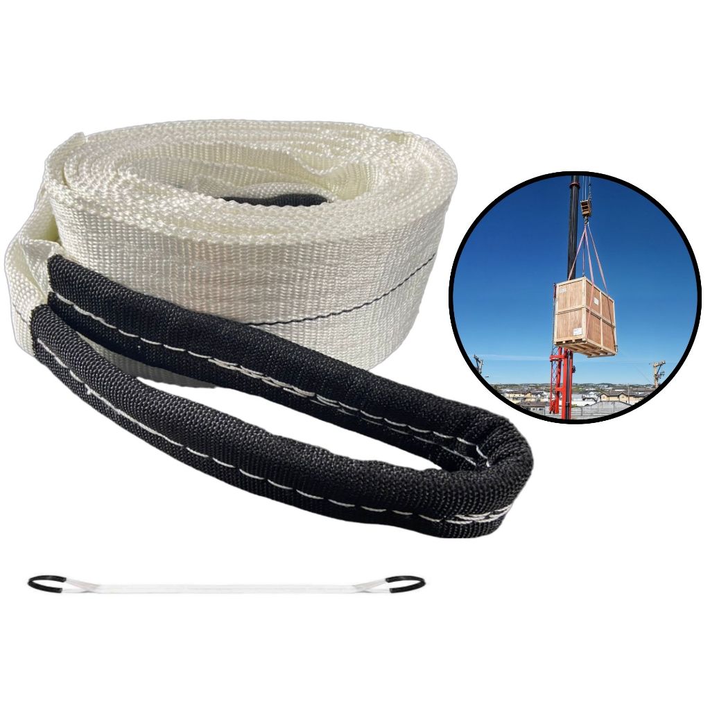 Cinta Elevação Carga 4ton 4mts 100mm Fator Seg. 5:1 Branca em Oferta na Shopee