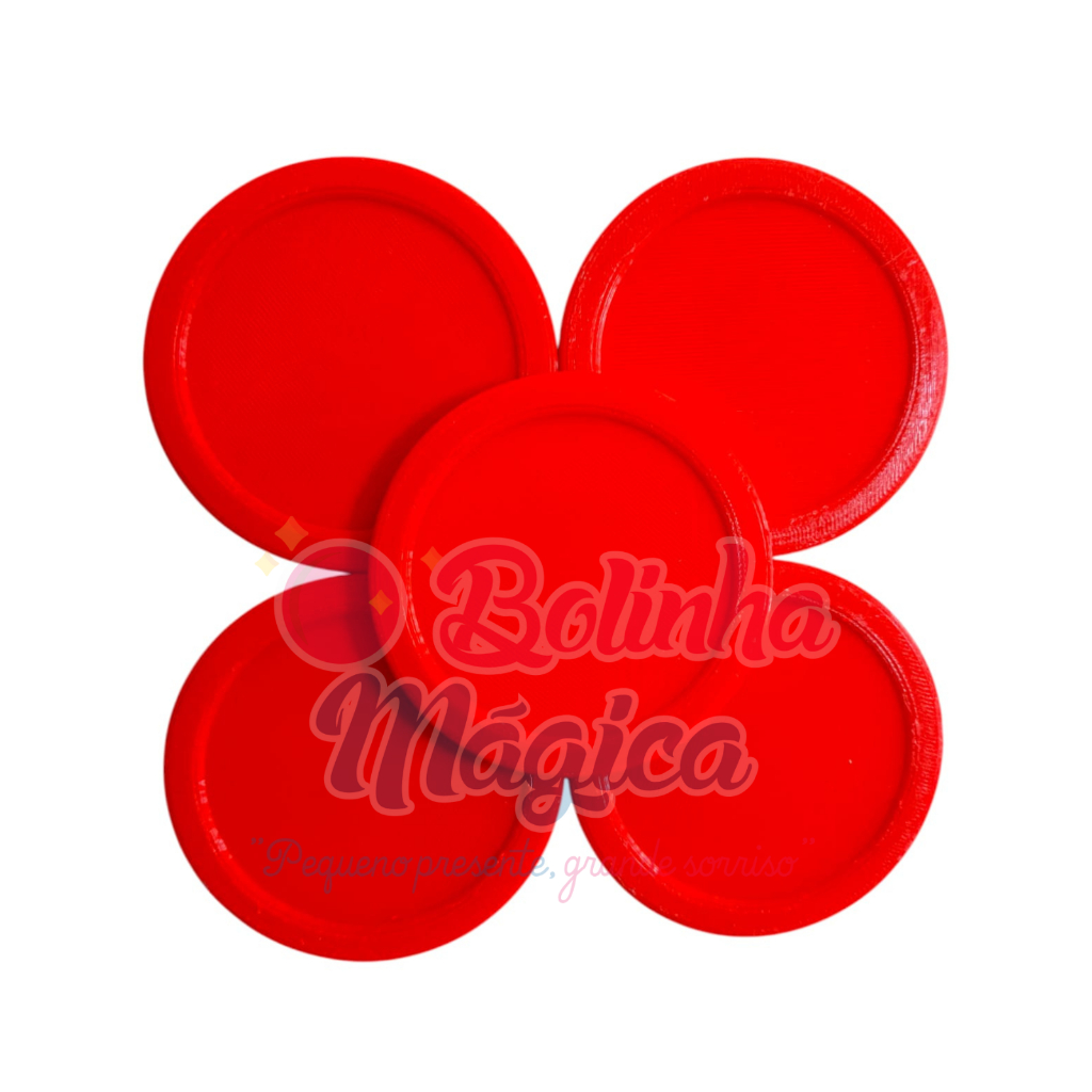 Kit 2 Discos Para Aero Hockey Hoquei Acessório Air Game Jogo De Mesa e Salão com Ar Roque Batedor em Oferta na Shopee