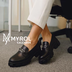 Mocassim Sapato Tratorado Slip On com Correntes Casual Boat Shoes