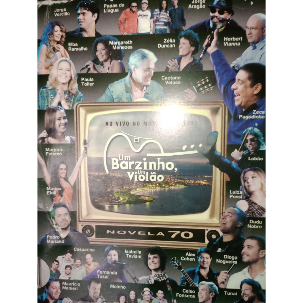 compre 3 e ganhe 1 DVD Original Um Barzinho ,Um Violão Novela Anos 70 / Ler Descrição