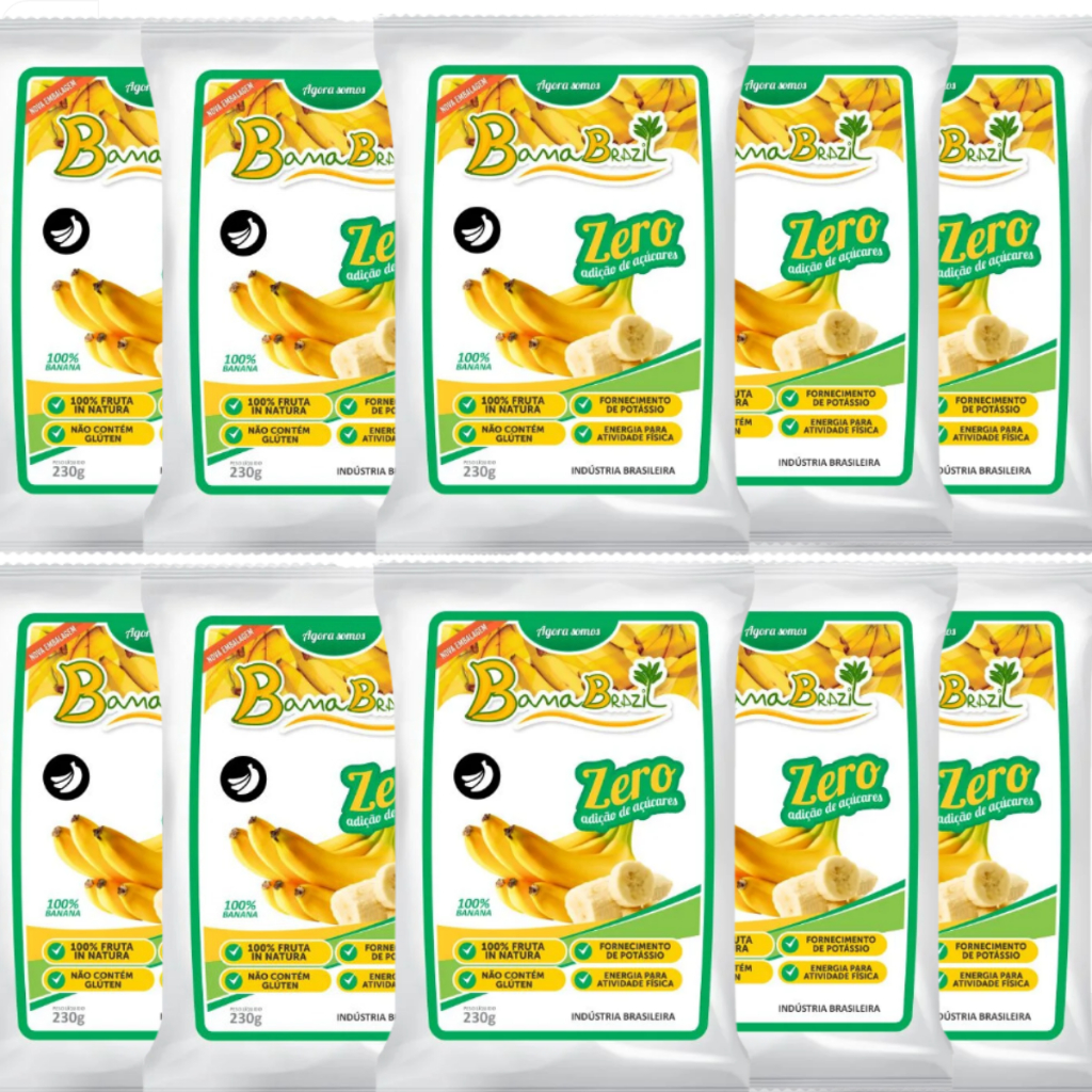 Bananada Banabrazil Zero Açúcar - Comprar com Melhor Preço em Essenciais para Assar