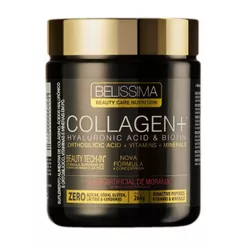 Colágeno Verisol e Ácido Hialurônico 264g Belissima Black Skull