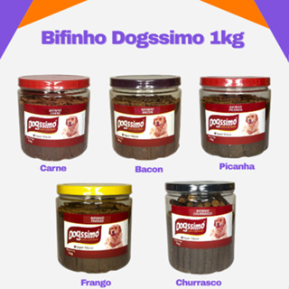 Bifinho Cachorros 1kg Dogssimo em Oferta na Shopee