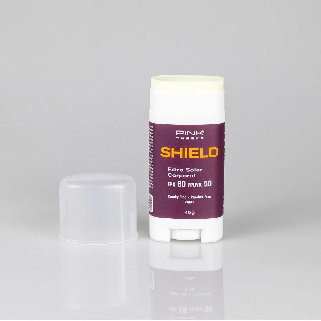 Corporal Pink Cheeks com Shield FPS60 com Clear Stick 45g