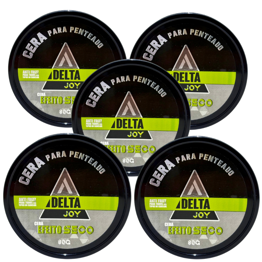 Cera Modeladora Delta Joy 80g Efeito Seco Alta Fixação em Oferta na Shopee