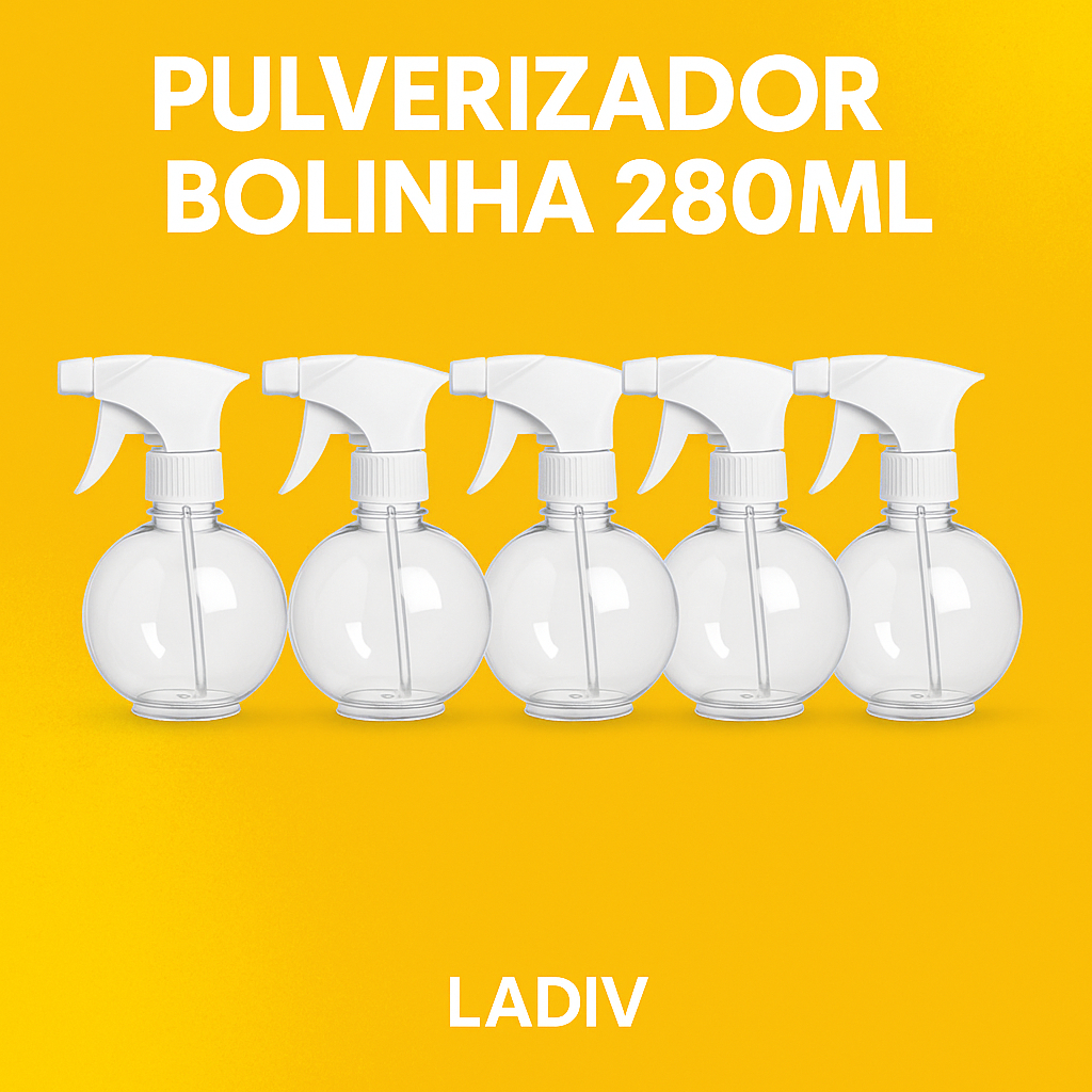 Borrifador Bolinha 280ml 5 Uni – Pulverizador para Jardinagem e Higienização em Oferta na Shopee