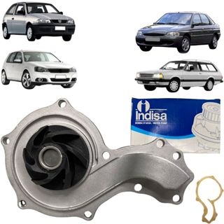 Bomba D'Água Ford Escort 1.8 1997/2002 Volkswagen Saveiro Gol Golf Parati Voyage 1.8 2.0 Motor AP em Oferta na Shopee