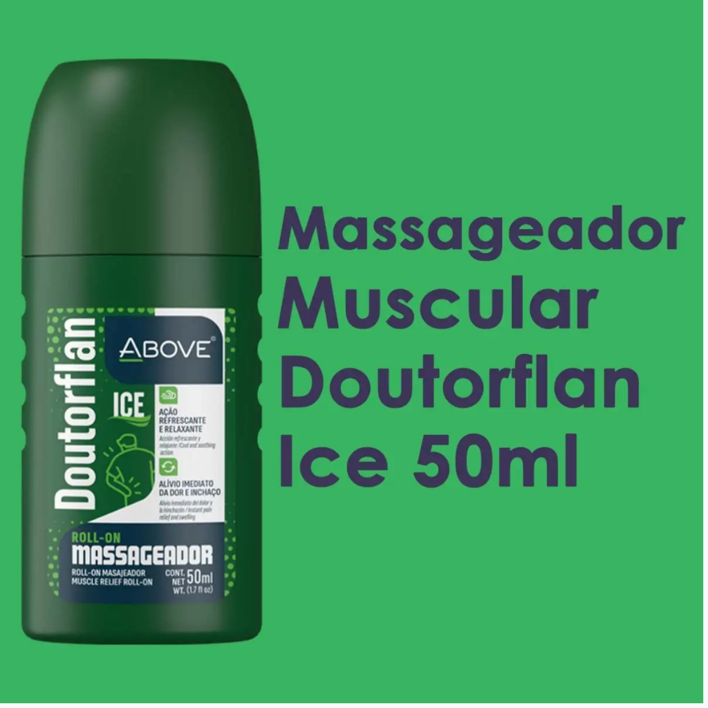 Massageador Above Roll-on Doutorflan Ice 50ml em Oferta na Shopee