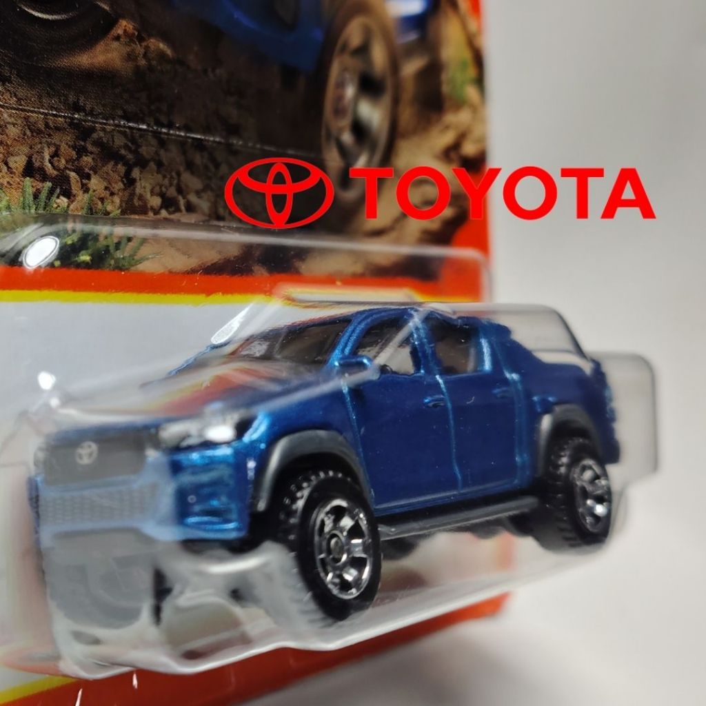 MATCHBOX TOYOTA HILUX PICKUP - NOVO - LACRADO - ORIGINAL