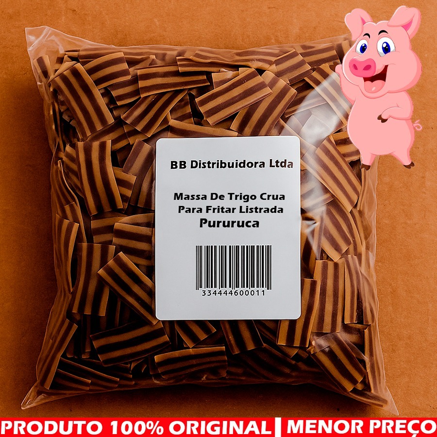 Pururuca Listrada Para Fritar, 1 kgs, Pallets De Trigo Aperitivo Saboroso Crocante Crua Envio Imediato... em Oferta na Shopee