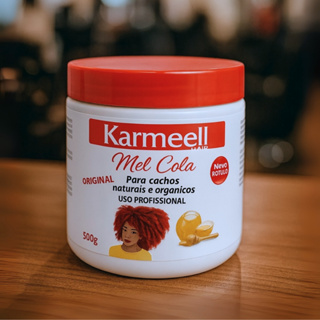 Karmeell Mel Cola 500g - Creme para Cachos Naturais e Orgânicos em Oferta na Shopee