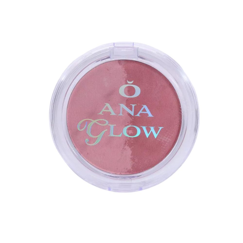 Blush Em Pó Maquiagem Efeito Natural Ultrafino Carinha de Saúde Alto Brilho Anaglow Fácil Maquiagem