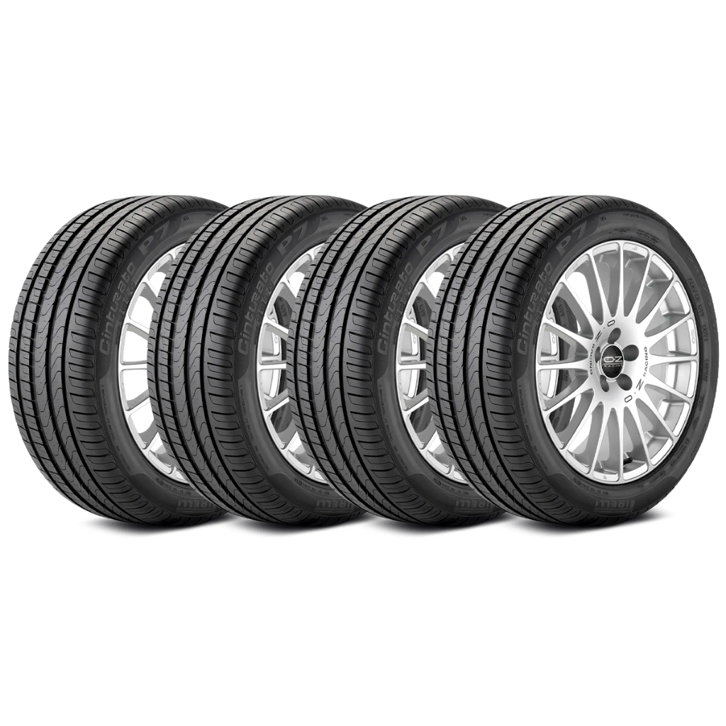 Kit 4 Pneus 215/45R18 Pirelli Cinturato P7 89W Original Mitsubishi Lancer em Oferta na Shopee