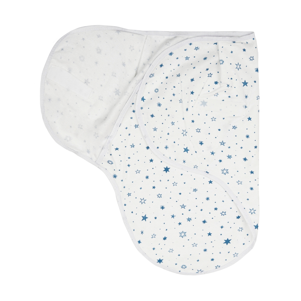 Cueiro Charutinho Bebê Papi Ajustável com Velcro Fresquinho 70 cm x 62 cm