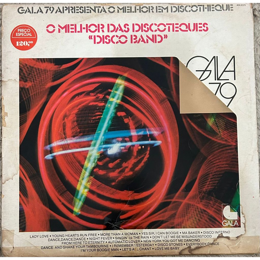 Disco de Vinil LP O Melhor das Discoteques "Discoband"