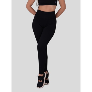 Calça Legging de Poliamida Fitness Sem Transparência Lisas Básicas Compressão Moda Feminina em Oferta na Shopee