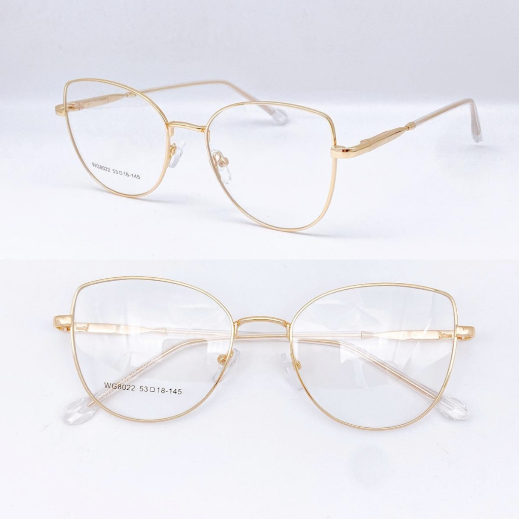 Armação De Receituário Para Grau  Feminino metal Gatinha Modelo MODA/NOVO em Oferta na Shopee