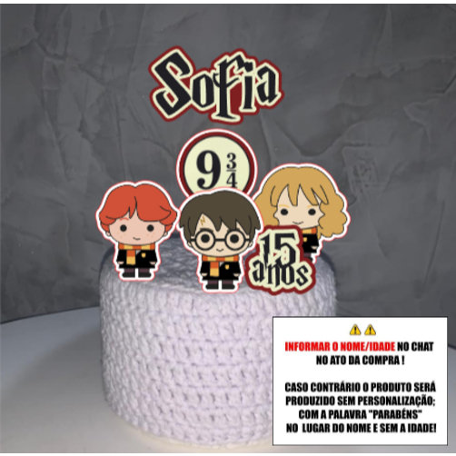 Bolo Harry Potter Mesversario: Onde Comprar | BuscaProdutos