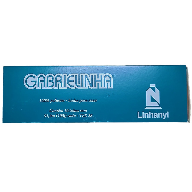 Linha para Costura - Gabrielinha - TONS DE MARROM - 100jds (aprox 91m) - Caixa c/10 unidades