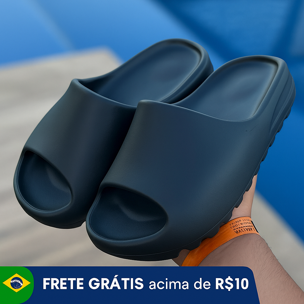 Slide Anatômico Confortável Tendência Unissex EVA Palmilha Macia em Oferta na Shopee