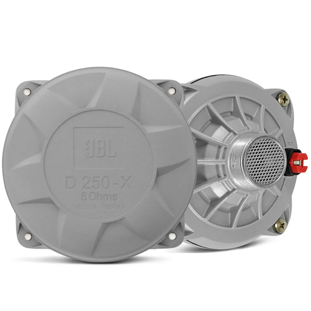 Kit 2 Driver JBL D250x 100W RMS 8 Ohms Diafragma Fenólico Corneta Drive D250 em Oferta na Shopee