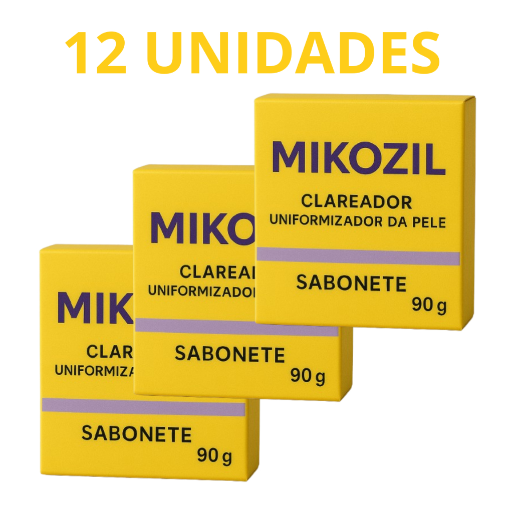 Micosan  clareadores Sabonete em Barra 100% ORIGINAL-12 UNIDADES ( MIKOZIL)