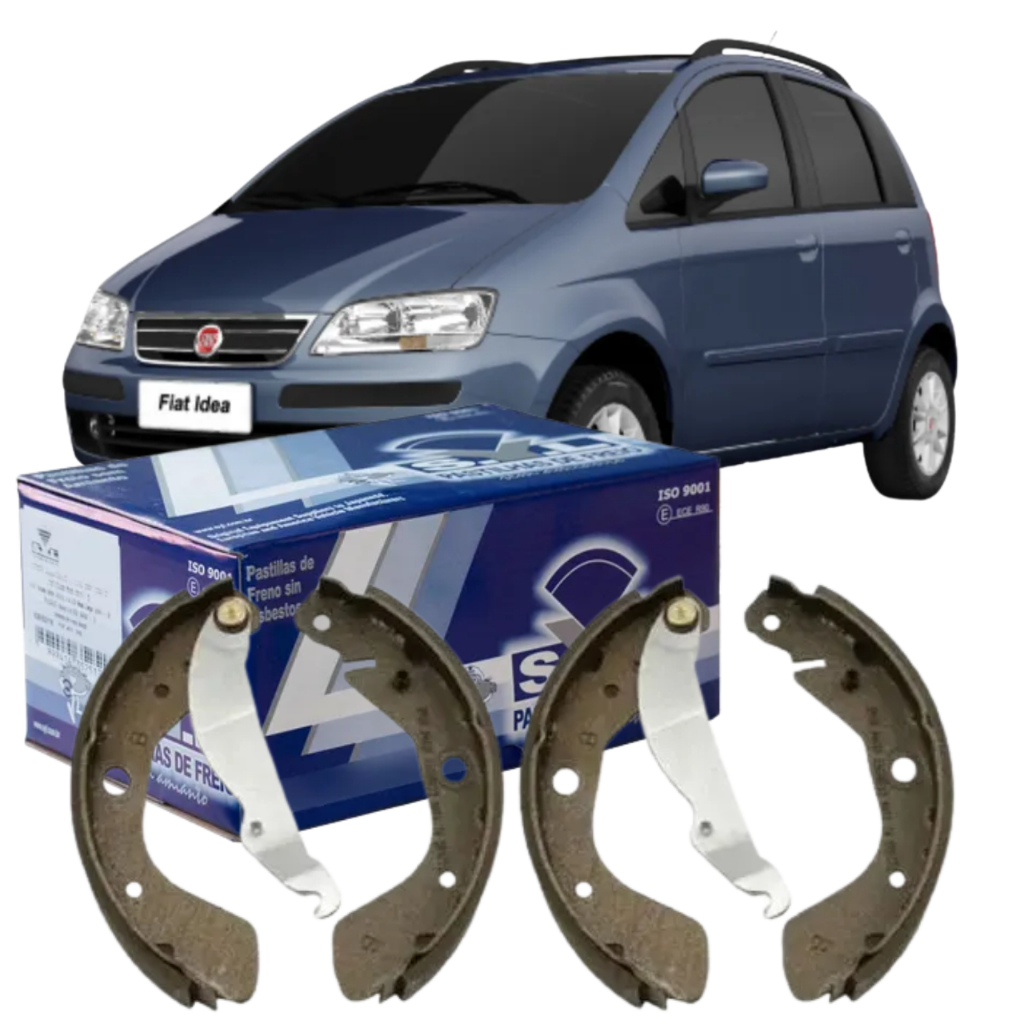 Sapata Lona Freio Original Idea 1.4 2001 2002 2003 2004 2005 2006 2007 2008 2009