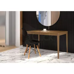Cadeira De Jantar Eiffel Eames Base em Madeira