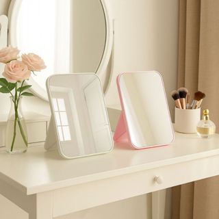 Espelho de Mesa Maquiagem Penteadeira 20x14CM em Oferta na Shopee