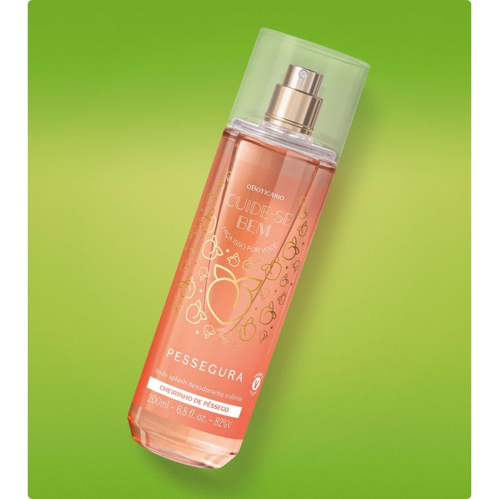 Body Splash Cuide-Se Bem DELEITE * PESSEGURA * NUVEM * SHOW DE BANHO * O BOTICÁRIO 200ml