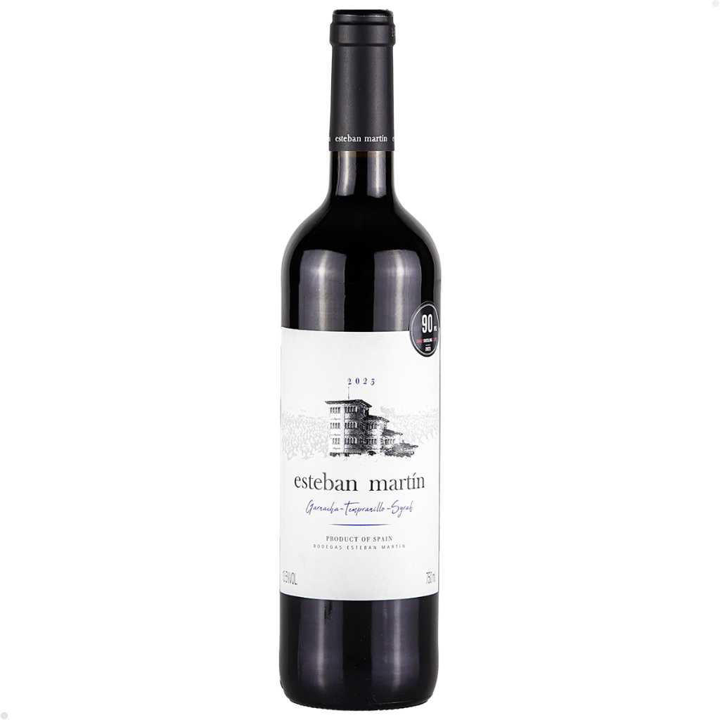Vinho Espanhol Esteban Martín Blend D.O Tinto 750ML em Oferta na Shopee