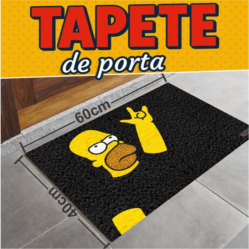Tapete capacho Homer Rock 60x40