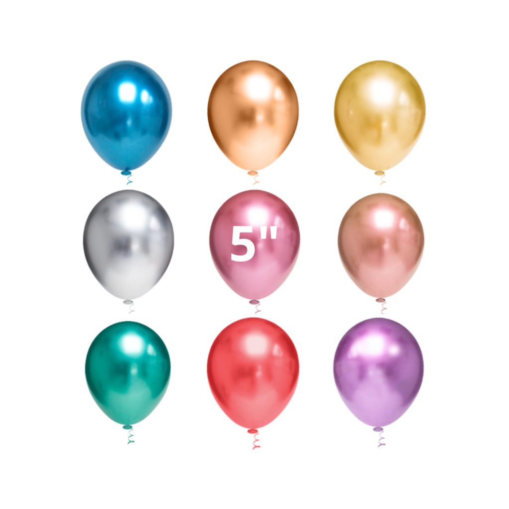 Balão Bexiga de Festa PLATINO Nº 5 Pic Pic - 25 unidades em Oferta na Shopee