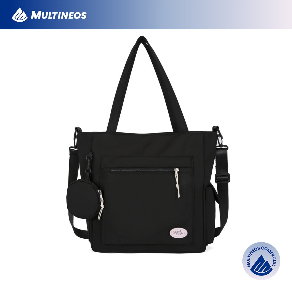 Bolsa Sacola Feminina Masculino Grande Com Bolsinha De Ombro Nylon Reforçado Acompanha 2 Alças em Oferta na Shopee