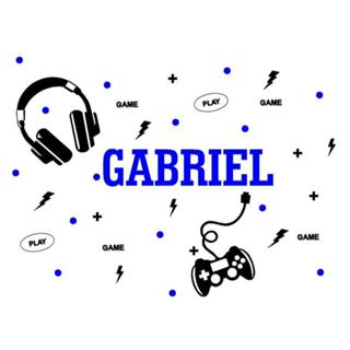 Adesivo decorativo de Parede Game, Gamer,  Nome Personalizado em Oferta na Shopee