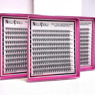 Cílios New Show Tufo 30P 0.07D - Mix 9-14 - Multi Pack Alongamento Extension Lash Wispy Light em Oferta na Shopee