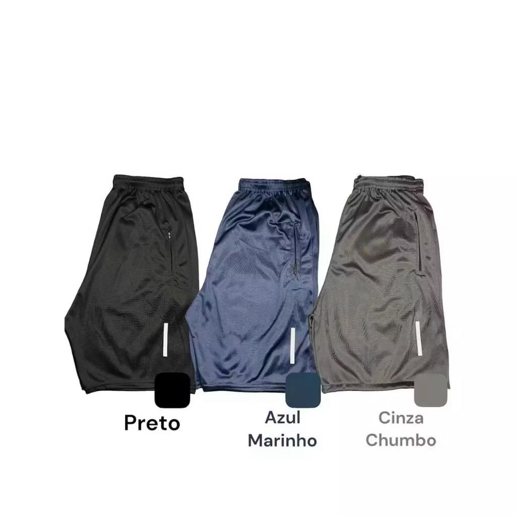 Short Bermuda Masculina Esportiva Perfeita Para o Dia a Dia, Academia, Corrida