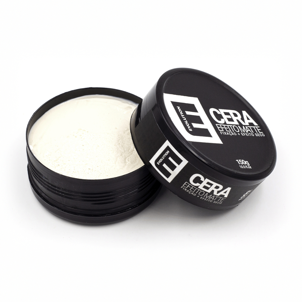Cera Matte 150GR Evolution Barber Modeladora DE Cabelo Efeito Seco