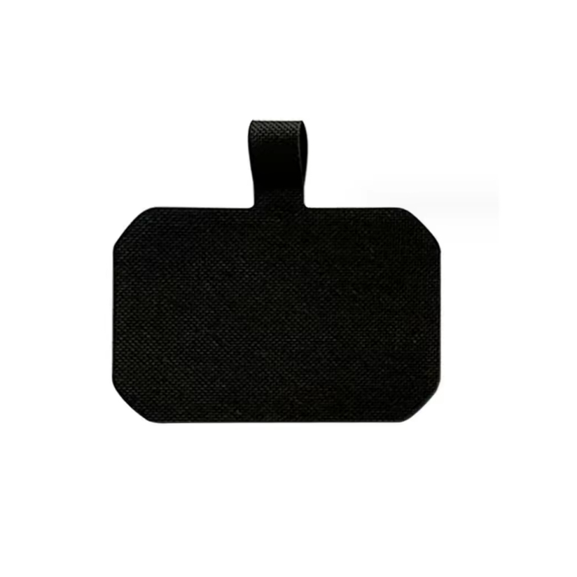 Plaquinha Placa Cartão em Nylon Resistente Cordão de Pescoço Celular Preto e Transpatente em Oferta na Shopee