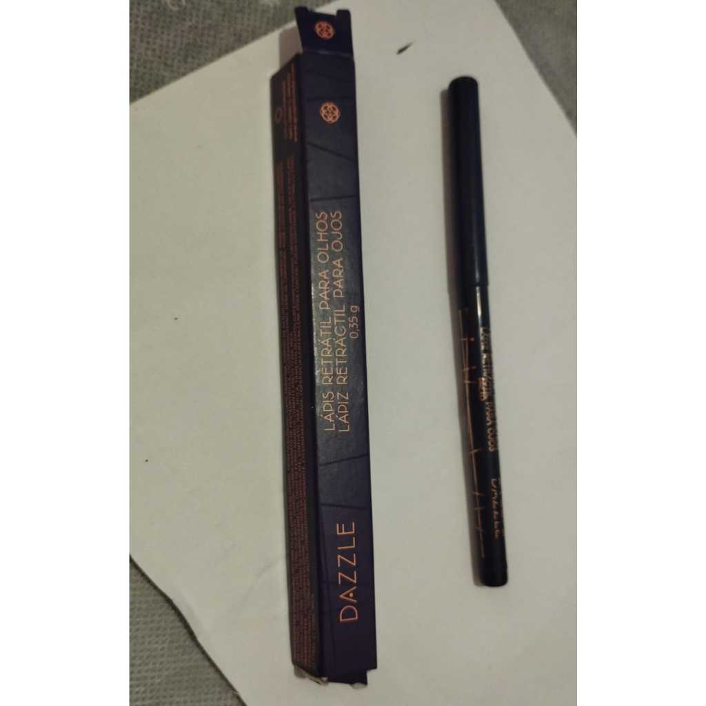 HINODE LÁPIS RETRATIL PARA OLHOS COR PRETO LAPIS DAZZLE HINODE