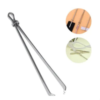 Passador de Elástico Com Garra 8cm Importado em Oferta na Shopee