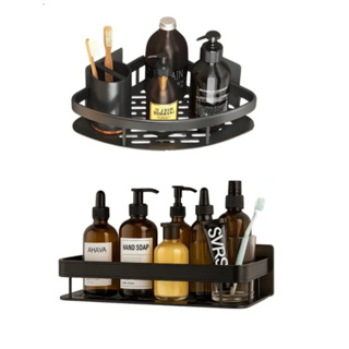 Suporte Porta Shampoo Inoxidavel Sabonete Papel Higienico Banheiro Adesivo Parede em Oferta na Shopee