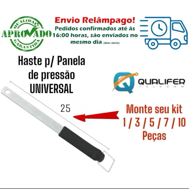 Haste universal p/ panela de pressão. em Oferta na Shopee