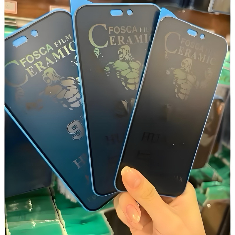 Película Cerâmica Fosca Privacidade para Redmi 15C 14C 13C 12C 12 13 13x 15 15c Redmi13 Redmi14c Redmi13c Redmi15c