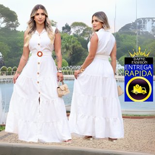 Vestido Longo Elegante de Sensorialle  Tomara que Caia tamanho P-M-G-GG em Oferta na Shopee