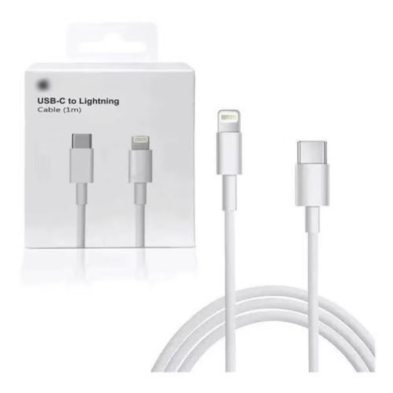 Cabo Carregador Lightning USB-C  P/ Iphone 1 Metro Turbo 20W - Contém 1 Unidade new
